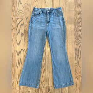 Idyllwind Fueled by Miranda Lambert Women’s Blue Denim Flare Jeans Size 14Wx32L